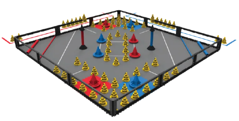 2017-2018 In the Zone field artwork